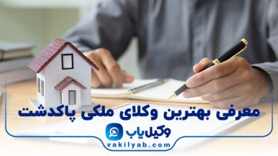 بهترین وکیل ملکی پاکدشت
